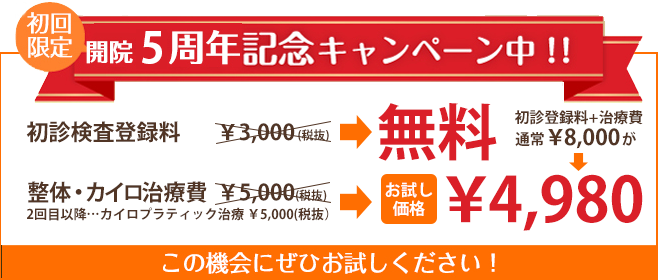 オープンキャンペーン